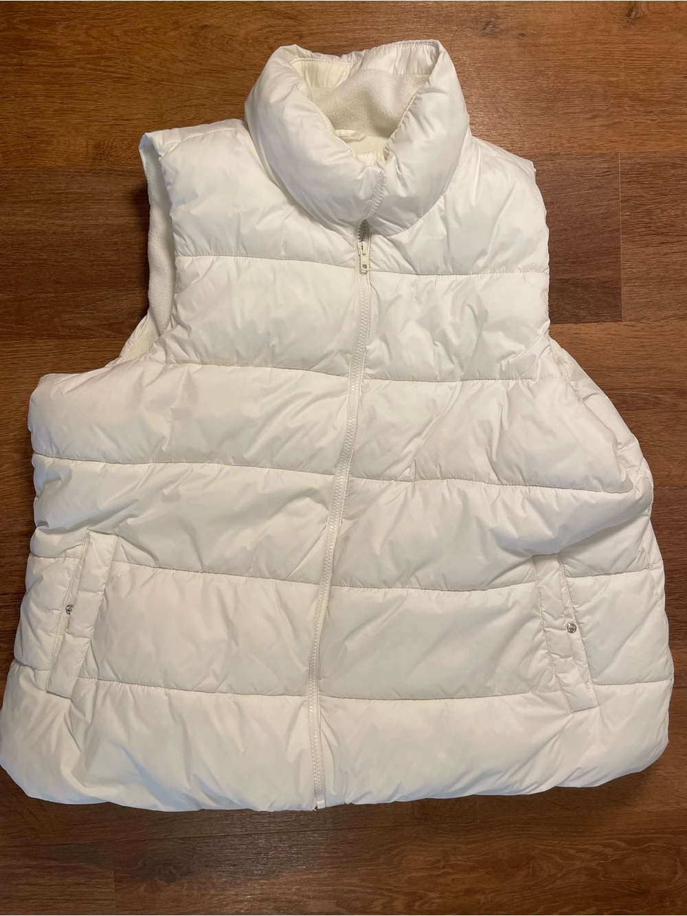 Old Navy Womens XXL Frost-Free Puffer Vest Quilted Sleeveless Jacket Fall Winter